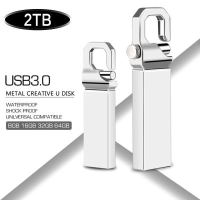 Usb แฟลชไดร์ฟ2TB ไดร์ฟปากกา Pendrive,ใหม่อุปกรณ์ U Disk โลหะ2TB Cel Usb ของขวัญติด3.0สำหรับโทรศัพท์/พีซี/รถ/ทีวีโลโก้ฟรี