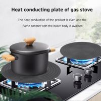 Gas Stove Heat Conduction Food Ice Fast Defrosting Plate Energy-saving Enamel Protection Bottom Pan Kitchen Tools