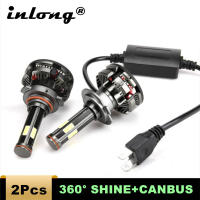 Canbus H11 H8 Led With No Error H4 Car Headlight Bulbs H7 LED H9 HB3 9005 HB4 9006 Lamp 6500K 12V 16000LM Auto Led Fog Lights