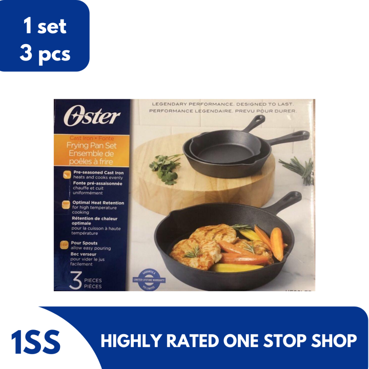 Oster Frying Pan Set, 3pcs Lazada PH
