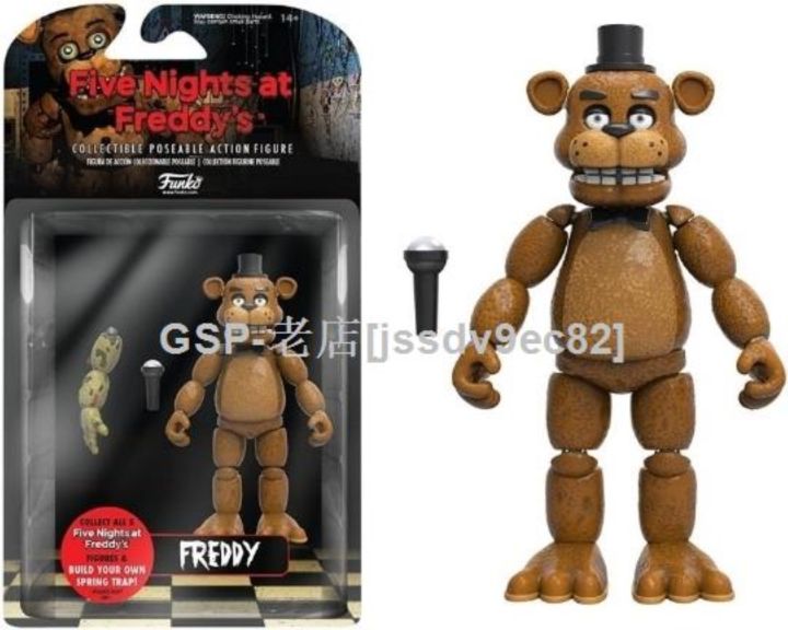 fnaf-stockjssdv9ec82หมีเที่ยงคืนฮาเร็มห้าคืนเคลื่อนย้ายได้ฟิกเกอร์เกมแอ็คชั่นที่ถอดออกได้ในห้าคืน