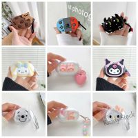 【hot sale】 ▤ C02 Creativity Camera Earphone Case for OPPO Enco Buds Cute Bear Cartoon Love Rabbit soft TPU scratch proof Protective Cover