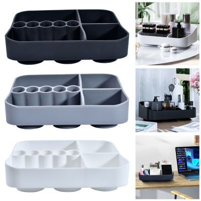 Cosmetics Shelf Suction Cups Office Supplies Desktop Organizer Storage Shelf Storage Boxes Organiser