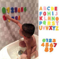 เด็กABC 123เลขตัวอักษรโฟมอ่างอาบน้ำสำหรับเด็กว่ายน้ำเล่นของเล่นรูปLetterลูกบาศก์ของเล่น