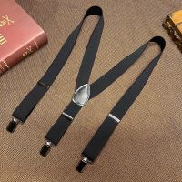 30 มม.Suspenders ยืดหยุ่นสูงปรับ 3 Strong คลิป Suspender Heavy Duty Y กลับกางเกง Suspenders กางเกงผู้หญิง Braces-VXCB MALL