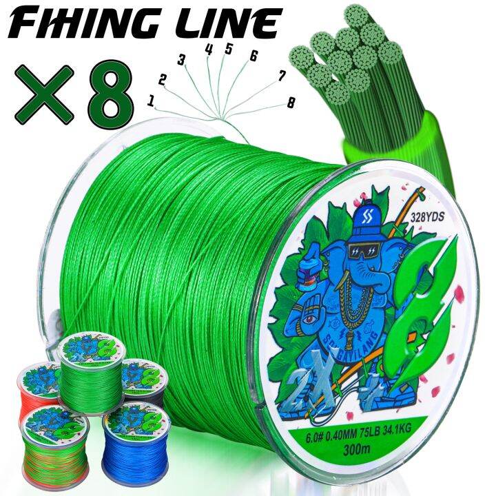 เอ็นตกปลาถัก-sougayilang-x8-100-300ม-ลาก16-75lb-ญี่ปุ่นสำหรับอุปกรณ์ตกปลาเพสก้าน้ำจืดน้ำเค็ม