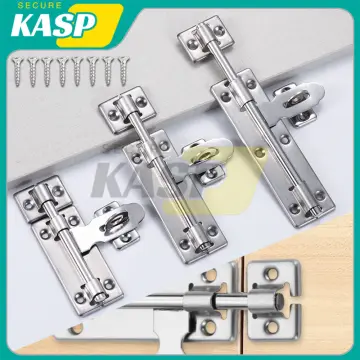 Clearance Door Security Slide Latch Lock, Keyless Entry Door Lock,  Thickened Stainless Steel Sliding Door Lock, Easy to Install Gate, Slide  Latch Lock