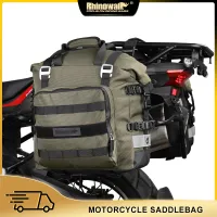 Rhinowalk Motorcycle SaddleBag 20L Universal Side Bag With Removable 100% Waterproof Inner Bag Travel Motorbike Luggage Storage Side Tool Luggage Package