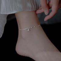 ลูกปัดทรงกลม Gelang Kaki Lonceng ของผู้หญิงใหม่ที่เรียบง่ายคุณภาพสูงสไตล์ INS ออกแบบอุปกรณ์ให้เป็นของขวัญ