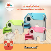 Petaholic (HA04) บ้านแฮมสเตอร์(D) ของเล่นแฮมเตอร์ Hamster House