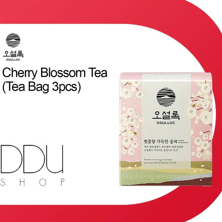 Osulloc Cherry Blossom Tea (Tea Bag 3pcs) Lazada PH