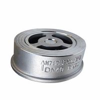 DN25 1 quot; 304 Stainless Steel Wafer Check Valve Non return One Way Valve