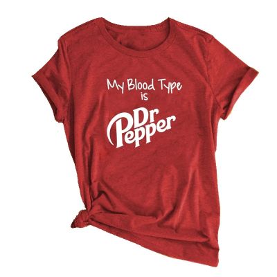 Blood Type Dr Pepper Shirt