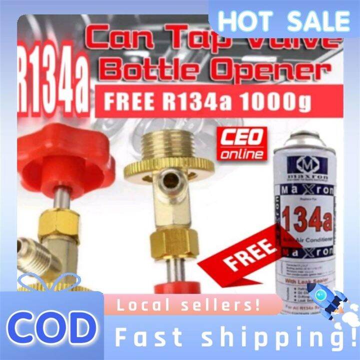 【⚡ Hot Sale ⚡ 】 🇲🇾 R134a Cap ( FREE ) Refrigerator Kereta Peti Sejuk