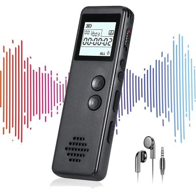 32GB Digital Voice Recorder with Playback, 1536Kbps Voice Recorder Pen for Lectures, Business, Entertainment