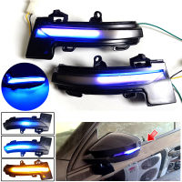 สำหรับ Octavia Mk3 A7 5E แบบไดนามิกไฟเลี้ยว LED Blinker Mirror Flasher Light 2014 2015 2016 2017 2018 2019