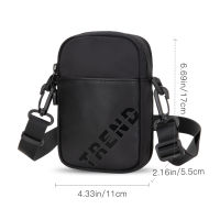 Hk Men Messenger bag Packs Wallet Oxford Waist Bag Mobile Phone Bag Fanny Pen Hold Cose Pack Shoulder Chest Pochete