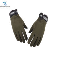 Happybuyner Mens Cycle Glove Army Military Full Finger Outdoor Driving Racing Tactical Cycling Gloves