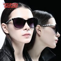 【hot】 Brand Design eye Sunglasses Female Polarized Glasses Shades UV400 Oculos de sol Feminino PL337