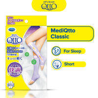 MediQtto สำหรับ Sleep,คลาสสิกถุงเท้ากันกระแทก,สั้น (Medium)