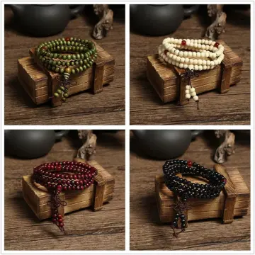 Indian Sandal Wood Flat Beads Bracelet Japanese Rosary Mala Juzu Handmade Craft  Bracelet for Men Gifts for him : Amazon.ca: Clothing, Shoes & Accessories