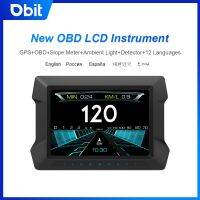 เครื่องตรวจจับการเครื่องใช้ LCD OBD OBD P22 GPS และอัจฉริยะ S01ตรวจจับรหัสความผิดปกติ HUD สำหรับรถยนต์