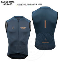 Pas Normal Studios ใหม่บางและเบาแขนกุดเสื้อขี่จักรยาน Windproof เสื้อกั๊กขี่จักรยาน Jersey PNS เสื้อผ้าขี่จักรยาน Vest