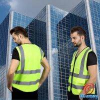 Blumey เสื้อกั๊กสะท้อนแสง เสื้อจราจร เสื้อกั๊กสะท้อนแสงเห็นได้ชัด reflective vest