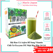 Bột Rau Củ Aojiru Bổ Sung Vitamin Chất Xơ En.zyme DX Nhật Bản Hộp 24 Gói