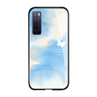 Volans เคสสำหรับ Huawei Nova 7 Nova 7i Nova 7 Pro Nova 7 SE Niman เคสโทรศัพท์กระจกเทมเปอร์เรียบนุ่มเคสเคสกันกระแทก