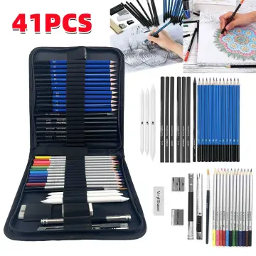 35 Pcs Professional Drawing Sketching Pencils Set