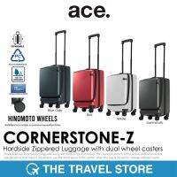 ace. Cornerstone-Z Hard side zippered luggage with dual wheel casters 21" (5 Years Warranty) กระเป๋าเดินทางล้อลาก