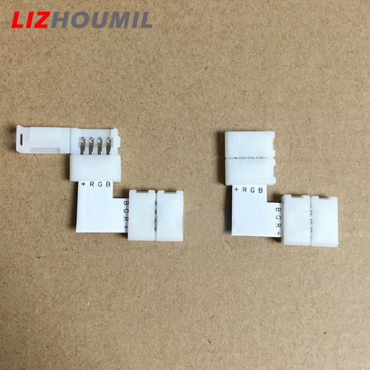 lizhoumil-ตัวเชื่อมต่อแถบไฟ-led-4pin-รูปตัว-l-10มม-สำหรับเชื่อมต่อมุมขวา-rgb-5050