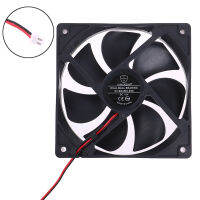 LHNT  12025 Fan 5/12/24V Fan DC Brushless Cooling Fan USB 2PIN PC Computer Case Cooler