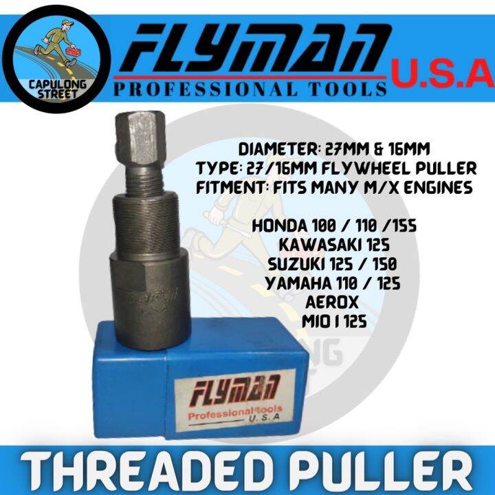 Capulong Flyman Threaded Puller Flywheel Puller 27Mm 16Mm