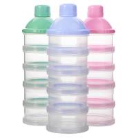 Portable Milk Powder Formula Dispenser Food Container Storage Feeding es for Baby Kids Toddler 45 Grid Baby Food Storage