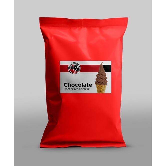 Soft Serve Ice Cream Powder Flavor 1kg Vanilla Chocolate Ube Cheese