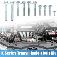 ☁ Motoforti 1 Set Car Transmission Bolt Kit Replacement for Honda K Series K20 K24 K Swap