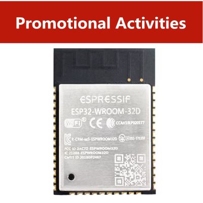 【New release】 Original ESPRESSIF ESP32-WROOM-32D ESP-32 4MB 32Mbit WiFi + บลูทูธ Modul Wichtigsten ชิป ESP32S ชิปหลัก ESP32-D0WD
