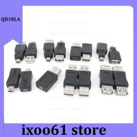 USB 2.0 type A male female to usb B mini 5pin 5p male female to mirco female connector converter cable extension adapter plug