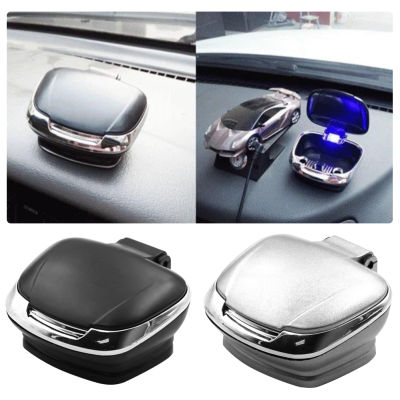 Car Ashtray Auto Lighter Ashtray Holder eless USB Charge Blue LED Light Indicator Car Interior Assessoires