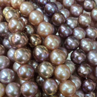 MADALENA SARARA Wholesale 8-13mm Freshwater Pearl Pearl Strand Fine Luster For DIY Jewelry Making Women Pearl Necklace