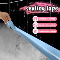 PVC For Kitchen Bathroom Sealing Tape Shower Sink Bath Sealing Tape White Self Adhesive Waterproof Wall Sticker Caulk Strip