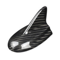 for Dodge Challenger SRT 2015-2020 Accessories Car Real Carbon Fiber Shark Fin Antenna Cover Sticker Trim