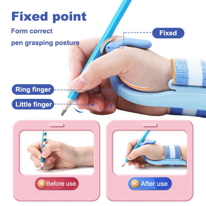 childrens-writing-correction-wrist-poisture-aid-training-holding-pen-for-kids-learning-finger-grasp-protector