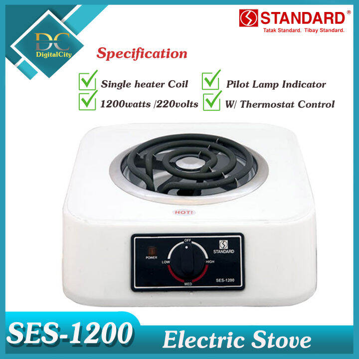 STANDARD SES 1200 Single Coil Electric Stove Lazada PH