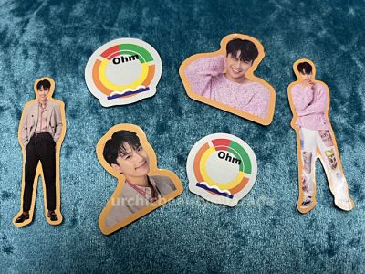 Sticker Set Ohm [1set ]  Free 1 Postcard : GMMTV FAN FEST IN JAPAN