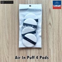 Missha® Air In Puff 4 Pads พัฟแต่งหน้า 3 ชั้น แพ็ค 4 ชิ้น พัฟฟองน้ำ พัฟแป้ง