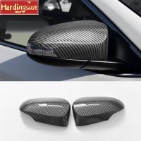 Hardingsun อะไหล่ตัวรถกระจกด้านข้างคาร์บอนไฟเบอร์สำหรับโตโยต้า VIOS YARIS 2014-2023,VIOS ผ้าคลุมกระจกมองหลัง