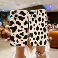 ✑ Color painting case for iPhone13 iphone12 PRO MAX iPhone11 iPhone X XR XS 6 7 8 se 2020 couple phone case Milk spots